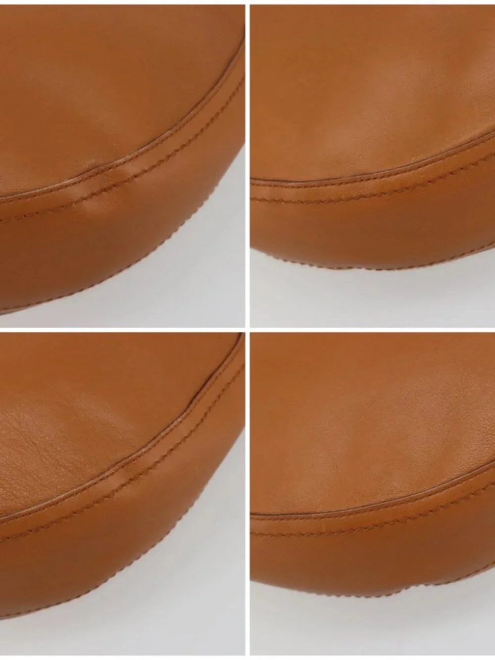Salvatore Ferragamo Shoulder Bag Leather Brown Auth 186806A